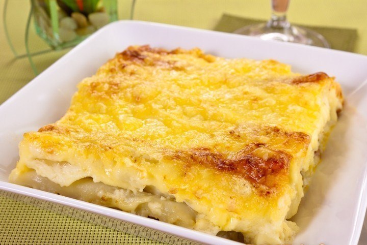 Каннеллони с мясной начинкой