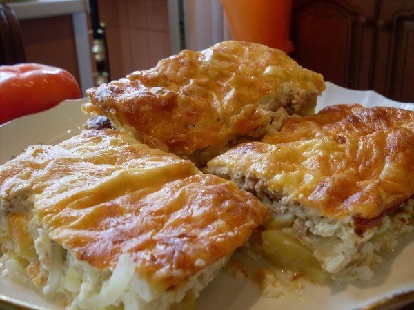 Рыбная запеканка