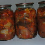 Баклажаны в томатах