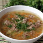 Суп гречневый