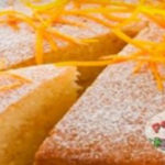 Апельсиновый манник на кефире