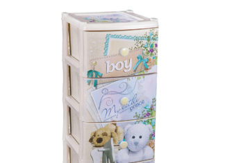 Простые и удобные пластиковые комоды