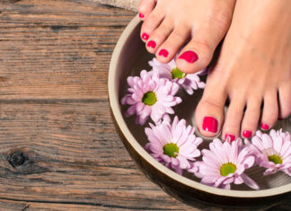 Виды педикюра