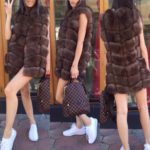 Песцовая жилетка: правила выбора