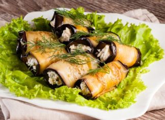 Как приготовить закуску из баклажанов с хумусом?