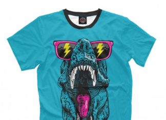 Стильные футболки с динозаврами