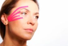 Назначение кинезио тейпов для лица