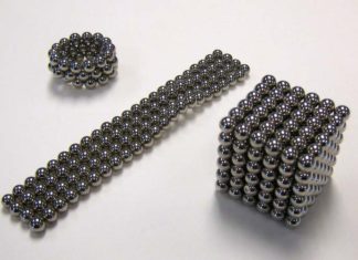 Кубики из магнитных шариков