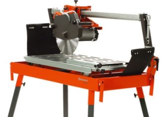 Камнерезный станок Husqvarna TS 100 R: особенности оборудования