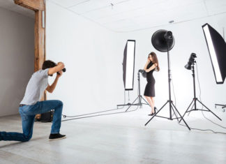 В профессиональной фотостудии можно создать невероятные кадры