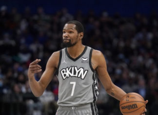 Дюрант попал в COVID-протокол НБА, он пропустит игру с «Орландо»