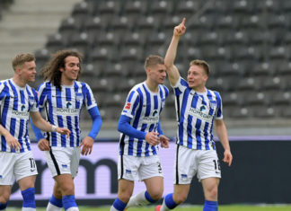 «Герта» обыграла дортмундскую «Боруссию» в Бундеслиге