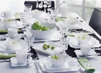 Наборы посуды для сервировки стола