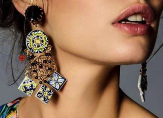 Детские серьги из золота