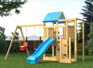 Выбор детской игровой площадки для частного дома
