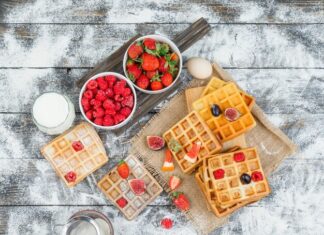 рецепт в вафельнице простые и вкусные идеи