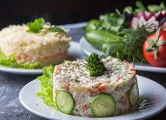 вкусный рецепт оливье классический и простой