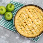 песочный пирог с яблоками рецепт быстро и просто