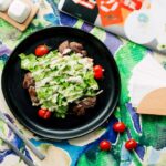 Салат с говядиной и горошком рецепт приготовления