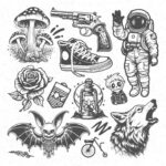 Милые эскизы тату для вдохновения