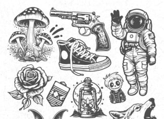 Милые эскизы тату для вдохновения