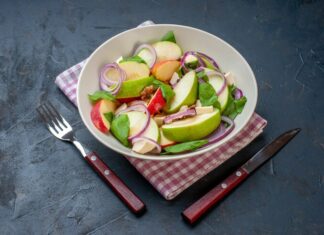 Салат яблоко банан рецепт и польза