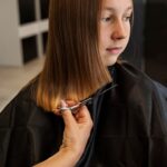 Стрижка срез полукругом техника и особенности