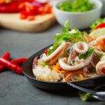 Азиатский рецепт кальмара быстро и вкусно