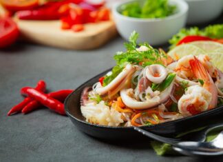 Азиатский рецепт кальмара быстро и вкусно