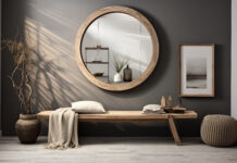 Большие зеркала в интерьере: как правильно выбрать и разместить