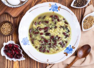 Лобби из фасоли: простой рецепт