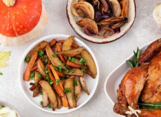 Курица с грибами и рисом: простой рецепт