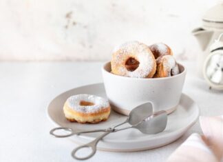 Творожные пончики: рецепт