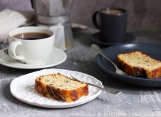 Простой рецепт кекса на молоке без дрожжей