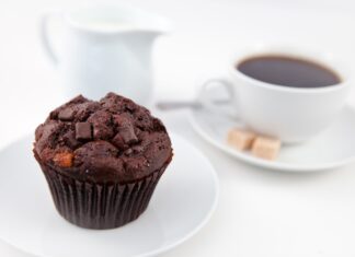 Вкусные маффины с какао