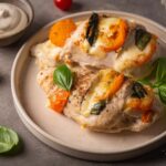 Куриная грудка с грибами и сыром в духовке