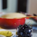 Кисель из замороженной черной смородины с крахмалом