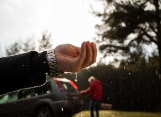 Сон: Упасть в воду в машине