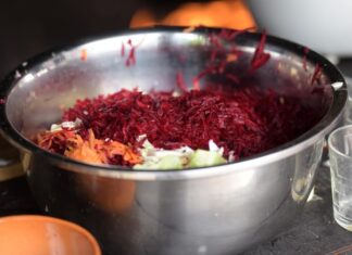 Пошаговый рецепт борща со свеклой и капустой