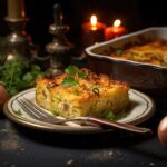 Картошка в духовке: сливки и сыр