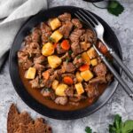 Классический Гуляш из Говяжьей Печени с Подливкой