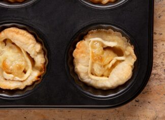 Жареные пирожки с картошкой и печенкой