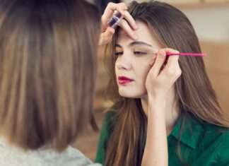 Тени для зеленых глаз и русых волос