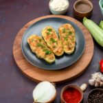 Кабачковые оладьи с сыром на сковороде