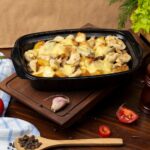 Картофельная запеканка с фаршем в духовке