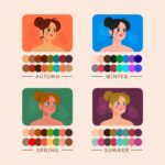 Подбор цвета волос к лицу онлайн бесплатно