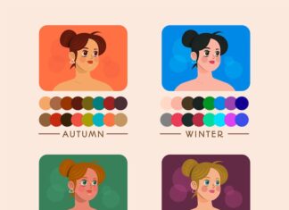 Подбор цвета волос к лицу онлайн бесплатно