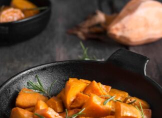 Тыквенное мясо в духовке