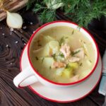 Суп из горбуши: свежий и полный