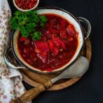 Варка борща из свежей капусты с мясом